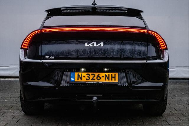 KIA EV6 Plus AWD 77.4 kWh Trekhaak/ Elektr. stoelen/ Stoelventilatie-verwarming/ Leer/ Meridian Audio/ Camera/ Blindspot/ Catplay