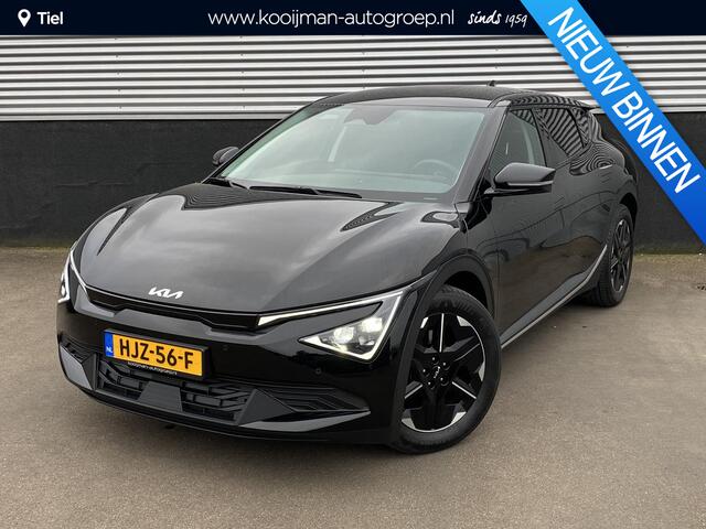 KIA EV6 Light Edition 63 kWh NL-auto, boekjes compleet, 1e eigen., Stoel- & stuurwielverwarming, navigatie, Apple CarPlay/Android Auto, adaptieve cruise control, keyless, PDC v&a, V2L