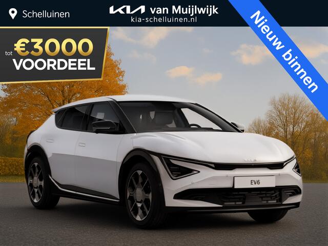 KIA EV6 Plus 63 kWh Nu ¤3.000,- voordeel! Nu tijdelijk extra scherp geprijsd!