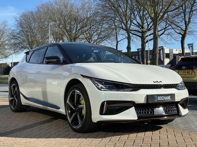 KIA EV6 GT AWD 77.4 kWh 585PK | SOH 97,8% | Dodehoekassistent | Glazen schuif/kanteldak | 360° Camera