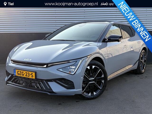 KIA EV6 GT-Line 84 kWh BTW-auto, Schuif/kanteldak, Stoelkoeling + verwarming, dodehoekdetectie, Seat memory, Navigatie