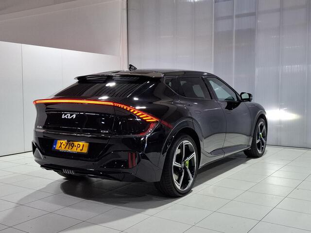 KIA EV6 GT AWD 77.4 kWh 585 PK, Uniek 1559 km, Panorama Dak, Meridian Sound, Kuipstoelen, 21" GT Velgen.
