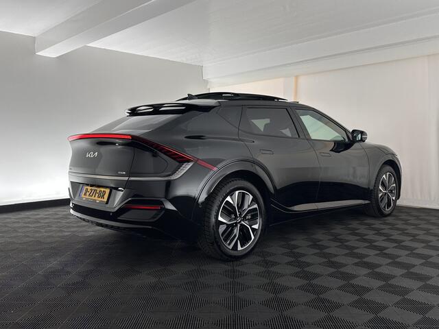 KIA EV6 GT-Line 77.4 kWh [ 3-Fase-11kW ] (SOH-100%) (INCL-BTW) Aut. *HEATPUMP | PANO | HEAD-UP | LEATHER-ALCANTARA | ADAPTIVE-CRUISE | DIGI-COCKPIT | MERIDIAN-AUDIO | MEMORYPACK | FULL-LED | KEYLESS | TOPVIEW | DAB | BLINDSPOT | NAVI-FULLMAP |