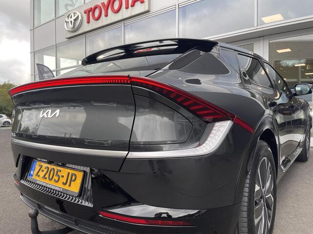 KIA EV6 Plus 77.4 kWh Trekhaak 13-polig, stoel ventilatie, stuur- & stoelverwarming, achterbank verwarmd, parkeersensoren, adaptieve cruise control, navigatie Apple CarPlay/Android Auto