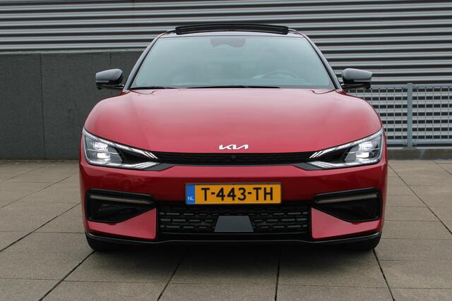 KIA EV6 GT-Line 77.4 kWh SCHUIFDAK, TREKHAAK 1600KG TREKGEWICHT, LEDER, ALARM