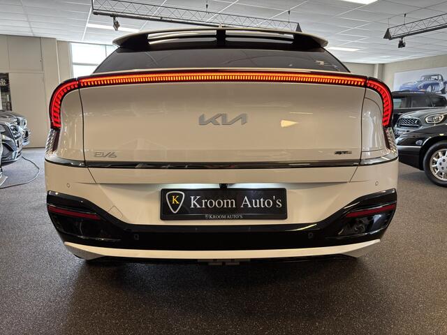 KIA EV6 GT-Line Edition 77.4 kWh SOH 100% Stoelventilatie, achterbank, stuur en stoel verwarming Stoelventilatie, Stoel, achterbank en stuurverwarming, el Stoelen met memory