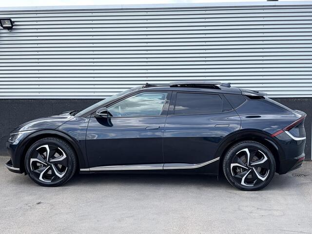 KIA EV6 Plus Advanced 77.4 kWh Schuif/kanteldak, Nieuw geleverd en dealeronderhouden, Stoelkoeling- & verwarming, Achteruitrijcamera, Lederen bekleding, BTW-auto