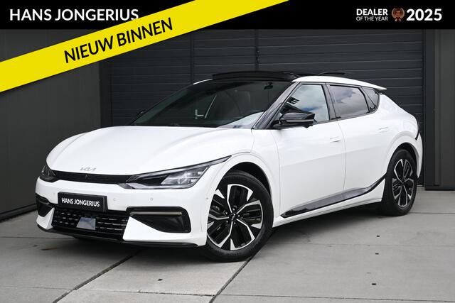 KIA EV6 GT-Line 77.4 kWh | TREKHAAK | SCHUIF/KANTELDAK | MERIDIAN | STUUR/STOELVERWARMING | 360 CAMERA | HEAD-UP | ADAPT. CRUISE CONTROL | CLIMATE CONTROL | PDC | LMV