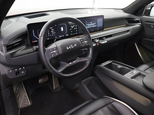 KIA EV9 GT-Line AWD 99.8 kWh | Trekhaak | 7 Persoons | 360 Camera | Stoel Massage | Stoelverwarming Stoelverkoeling Voor + Achter | Dubbel Panoramadak | Meridian audio |