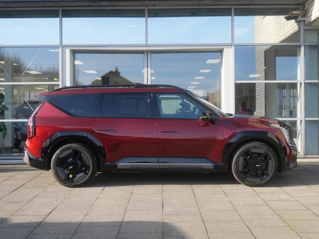 KIA EV9 GT-Line AWD 99.8 kWh | Schuif/kantel | Navi | Camera | Carplay | Stoelverkoeling | Elektrische Stoelen + Stuur |