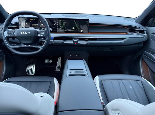 KIA EV9 GT-Line 6p 99.8 kWh I Levertijd in overleg AUTOMATIC | audio installatie premium | lichtmetalen velgen 21" | achterbank elektrisch neerklapbaar | achterbank verwarmd | achteruitrijcamera | stoel ventilatie achter | stoel ventilatie voor | volledig digitaa