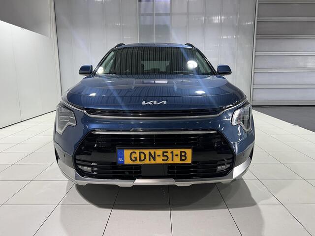 KIA Niro 1.6 GDi Hybrid DynamicPlusLine Trekhaak, schuif-/kanteldak, Apple Carplay/Android Auto, stoel en stuur verwarming.