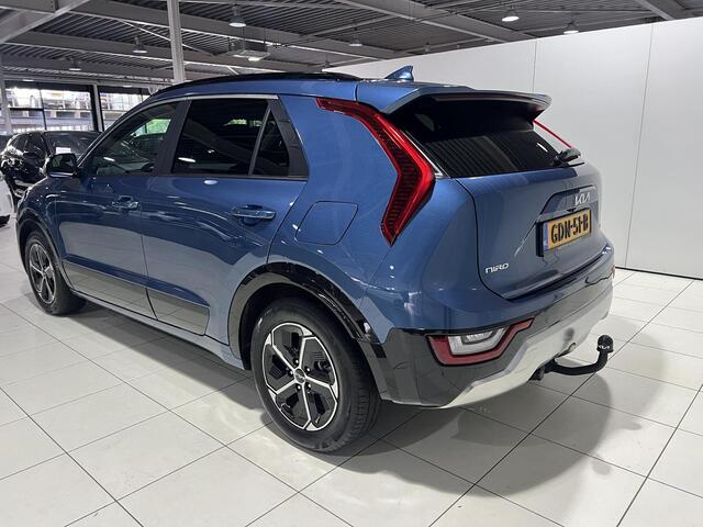 KIA Niro 1.6 GDi Hybrid DynamicPlusLine Trekhaak, schuif-/kanteldak, Apple Carplay/Android Auto, stoel en stuur verwarming.