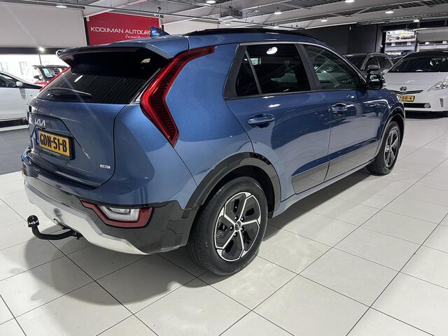 KIA Niro 1.6 GDi Hybrid DynamicPlusLine Trekhaak, schuif-/kanteldak, Apple Carplay/Android Auto, stoel en stuur verwarming.