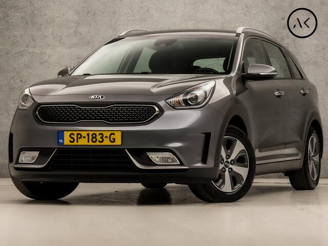 KIA Niro 1.6 GDi Hybrid DynamicLine 142Pk Automaat (APPLE CARPLAY, NAVIGATIE, LEDER, CAMERA, SPORTSTOELEN, CRUISE, KEYLESS, LANE ASSIST, NIEUWSTAAT)