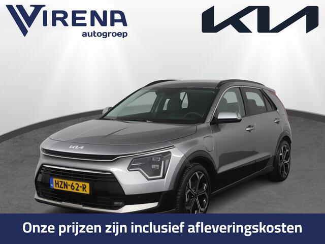 KIA Niro 1.6 GDi PHEV DynamicPlusLine - 1300kg trekgewicht - - Navigatie - Climate Control - Achteruitrij camera - Stoel ventilatie - Stoel/Stuurverwarming - Automatische achterklep Fabrieksgarantie tot 12-2029