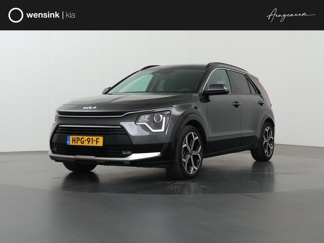 KIA Niro 1.6 GDi Hybrid DynamicLine Edition | 18" lichtmetalen velgen | Elektrisch verstelbare bestuurdersstoel met geheugen | Stoelventilatie | Elektrisch bedienbare achterklep