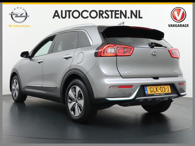 KIA Niro AUT-6 PHEV Plug In Hybride! Leer+Elektr.+Verwarmd+Gekoeld/Geventileerd! Schuifdak Navi Apple Android Carplay AutoPilot Stuurbekr. Camera PDC LED LMV VoorruitVerwarmd Adaptive-CruiseControl MultiMedia-vb. Rijstrooksensor ESP BAS Autonoom-Remsysteem 1.6 GD 