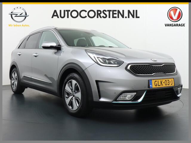 KIA Niro AUT-6 PHEV Plug In Hybride! Leer+Elektr.+Verwarmd+Gekoeld/Geventileerd! Schuifdak Navi Apple Android Carplay AutoPilot Stuurbekr. Camera PDC LED LMV VoorruitVerwarmd Adaptive-CruiseControl MultiMedia-vb. Rijstrooksensor ESP BAS Autonoom-Remsysteem 1.6 GD 