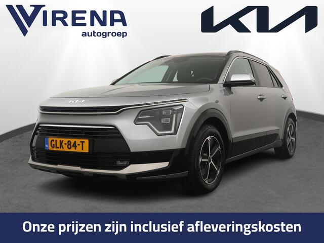 KIA Niro 1.6 GDi Hybrid DynamicPlusLine Apple Carplay/Android Auto - Cruise Control - Dodehoekdetectie - Navigatie - Stoel/Stuur Verwarming Fabrieksgarantie tot 09-2031