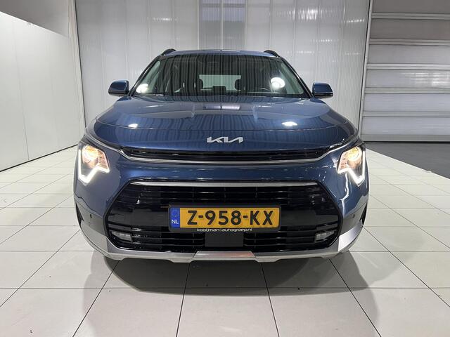 KIA Niro 1.6 GDi Hybrid DynamicLine incl.trekhaak, 1.300 kilo trekgewicht, Apple Carplay/Android Auto, Navigatie, Camera.