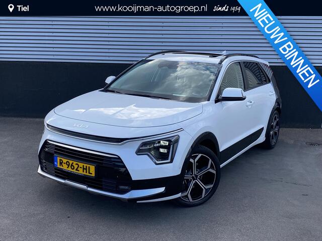 KIA Niro 1.6 GDi Hybrid Launch Edition Dealer onderhouden: Schuif-/kanteldak, trekhaak 13-polig, head-up display, stoelverwarming- & ventilatie, stuurverwarming, adaptieve cruise control, Apple CarPlay/Android Auto