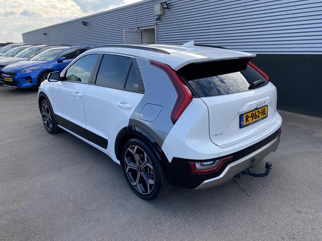 KIA Niro 1.6 GDi Hybrid Launch Edition Dealer onderhouden: Schuif-/kanteldak, trekhaak 13-polig, head-up display, stoelverwarming- & ventilatie, stuurverwarming, adaptieve cruise control, Apple CarPlay/Android Auto