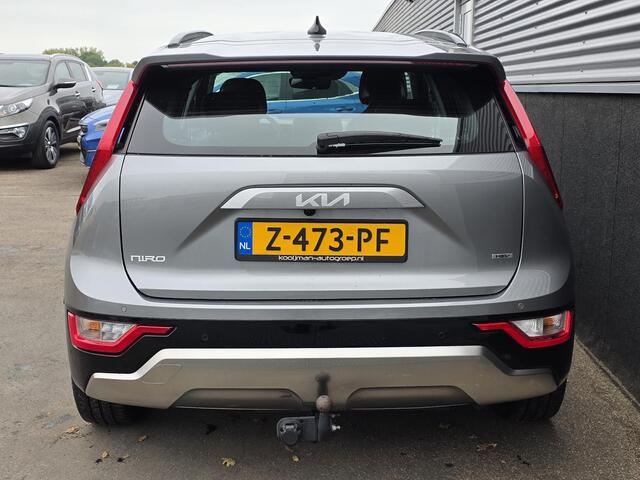 KIA Niro 1.6 GDi Hybrid DynamicLine Trekhaak 13-polig, adaptieve cruise control, navigatie Apple CarPlay/Android Auto, parkeersensoren v&a, achteruitrij camera