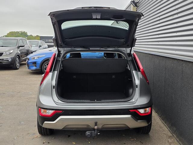 KIA Niro 1.6 GDi Hybrid DynamicLine Trekhaak 13-polig, adaptieve cruise control, navigatie Apple CarPlay/Android Auto, parkeersensoren v&a, achteruitrij camera