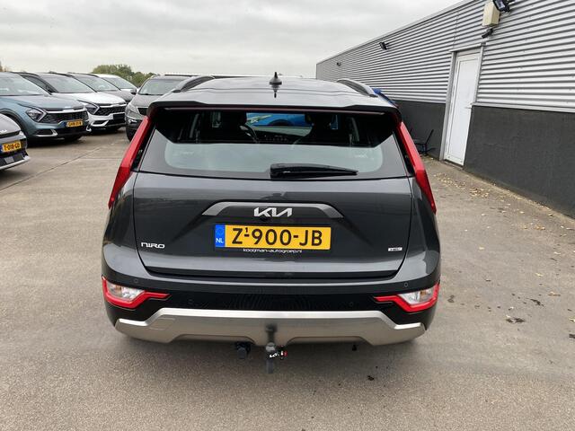 KIA Niro 1.6 GDi Hybrid DynamicLine Trekhaak 13-polig, navigatie Apple CarPlay/Android Auto, parkeersensoren voor & achter, achteruitrij camera