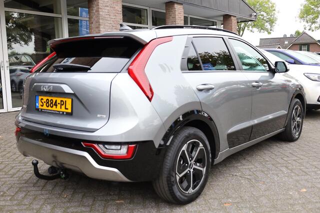 KIA Niro 1.6 GDi Hybrid DynamicPlusLine TREKHAAK-AFN LEER HUD PANO CARPLAY STOEL/STUURVERW. CAMERA ELEC-KLEP ADAPTIVE-CRUISE DAB 2XPDC LMV NAP DEALERONDERHOUDEN!!