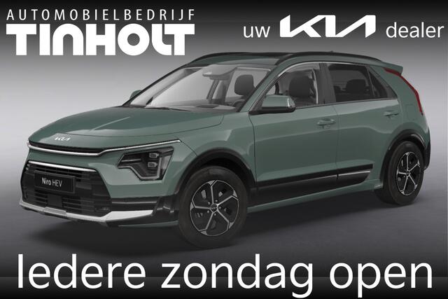 KIA Niro 1.6 GDi Hybrid DynamicPlusLine - Direct uit voorraad leverbaar - CITY SCAPE GREEN