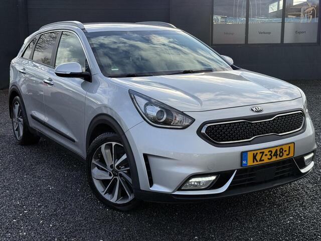 KIA Niro 1.6 GDi Hybrid SportsLine 2e Eigenaar,Camera,Navi,Leder,Clima,Cruise,Stoelverw.Stuurverw.Stoelventilatie,Pdc,Lm velgen,N.A.P,Nieuwe Apk bij Aflevering