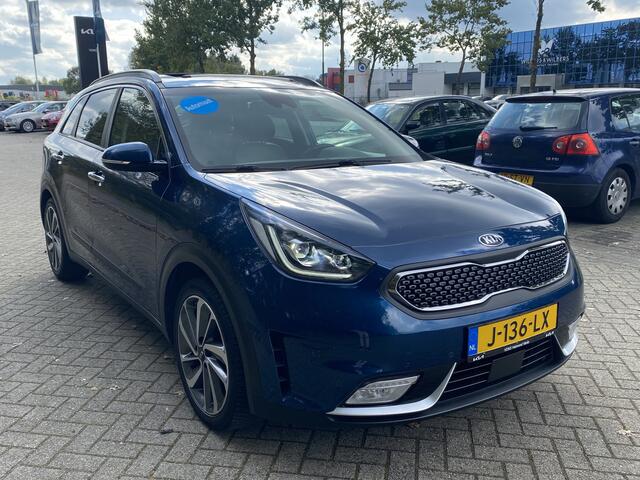 KIA Niro 1.6 GDi Hybrid ExecutiveLine Navigatie / Camera / Trekh. / Leder +Stoel + stuurverw. + ventilatie / SchuifDak / Allweather / Info;F.Bogaars 0492588956
