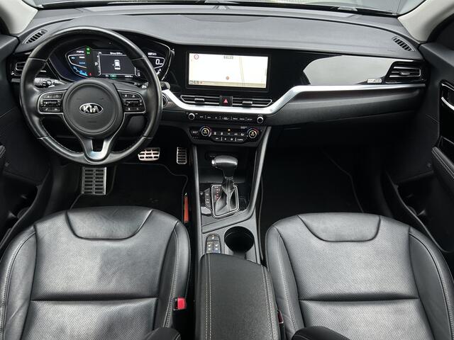 KIA Niro 1.6 GDi Hybrid 1e EIGENAAR OPEN DAK CAMERA HALF LEER LED NAVI ADAP CRUISE ECC