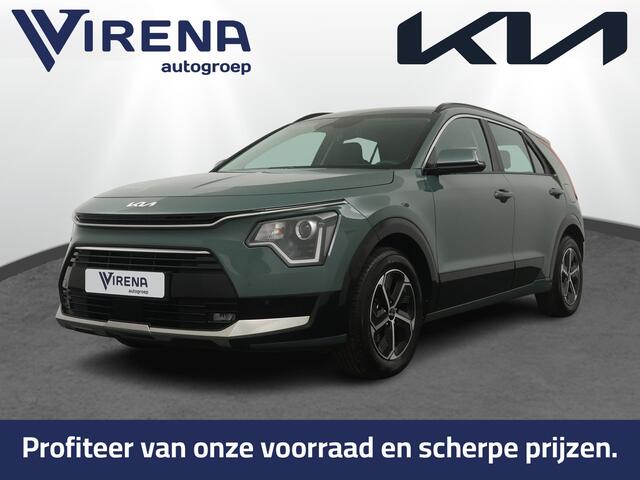 KIA Niro 1.6 GDi Hybrid DynamicLine Automaat - Adaptieve cruise control - Navigatie - Keyless entry - Apple Carplay/Android Auto - Achteruitrijcamera - Parkeersensoren voor en achter - Fabrieksgarantie t/m 2033