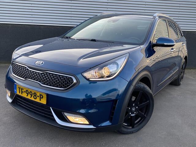 KIA Niro 1.6 GDi Hybrid Design Edition Schuif/kanteldak, Navigatie, Nieuw geleverd en complete onderhoudshistorie, Stoel- & Stuurwiel verwarmd.