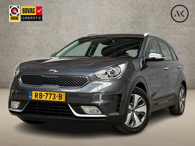 KIA Niro 1.6 GDi Hybrid ExecutiveLine Automaat (APPLE CARPLAY, NAVIGATIE, LEDER, PARKEERSENSOREN, SPORTSTOELEN, CRUISE, NIEUWE APK, NIEUWSTAAT)