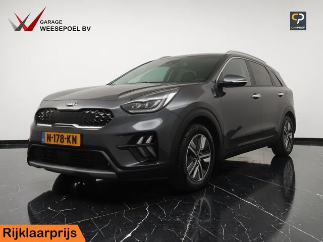 KIA Niro 1.6 GDi Hybrid DynamicPlusLine - Navigatie - Camera - Lederen bekleding - Stoel- en stuurverwarming - LED koplampen - Fabrieksgarantie tot 11-2028