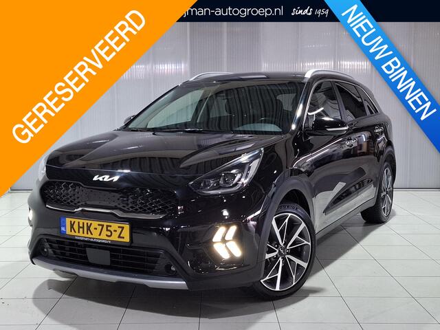 KIA Niro 1.6 GDi Hybrid ExecutiveLine Stoel en Stuur verwarming, Apple Carplay/Android Auto, Navigatie, Camera.