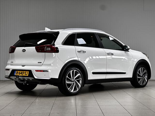 KIA Niro 1.6 GDi Hybrid DynamicLine/ Automaat/ Trekhaak/ LED Dagrijverl./ DAB+/ JBL-Audio/ Apple+android/ Camera/ Dodehoekdetectie/ Clima/ Navi/ Cruise/ Bluetooth/ Multi.LEDER.Stuur/ Elek.pakket/ Isofix/ PDC.