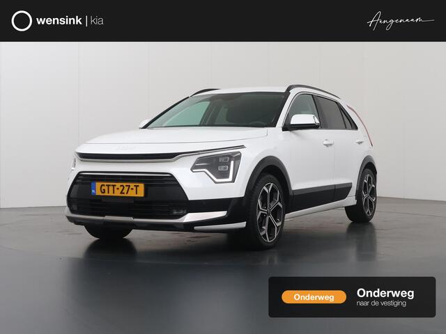 KIA Niro 1.6 GDi Hybrid DynamicPlusLine Edition | 18" lichtmetalen velgen | Elektrisch verstelbare bestuurdersstoel | Stoel/Stuurwielverwarming | LED Koplampen | Elektrisch bedienbare achterklep |