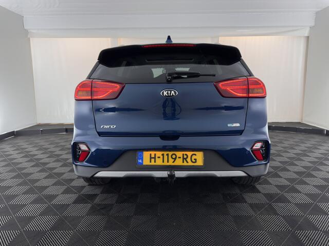 KIA Niro 1.6 GDi Hybrid ExecutiveLine (INCL.BTW) Aut. *PANO | LEATHER | FULL-LED | NAVI-FULLMAP | DIGI-COCKPIT | HEATED-COMFORTSEATS | CAMERA | DAB+ | KEYLESS | ECC | SHIFTPADDLES | ADAPTIVE-CRUISE | LANE-ASSIST | TOWBAR | 18"AL