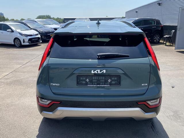 KIA Niro 1.6 GDi Hybrid DynamicPlusLine Navigatie, Dodehoekdetectie, Elek. bestuurdersstoel, Stoel- & stuurverwarming, navigatie, Apple CarPlay/Android Auto, vol luxe!