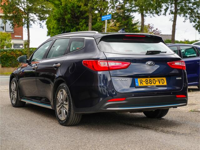 KIA OPTIMA SPORTSWAGON 2.0 GDI PHEV AUT6 DYNAMIC LINE LEDER NAVI AIRCO CAMERA LMV PDC