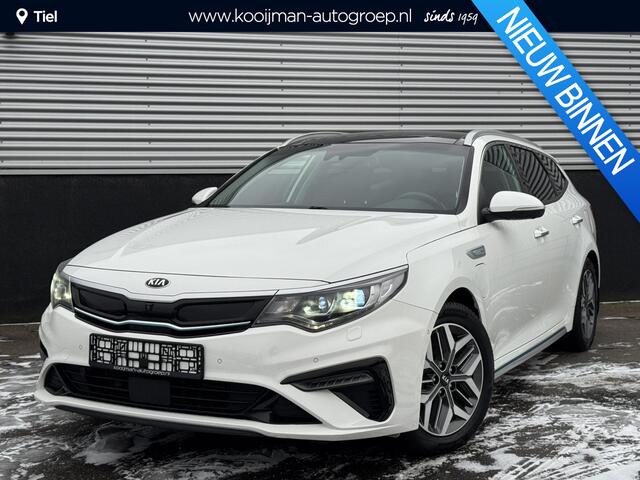 KIA OPTIMA Sportswagon 2.0 GDI PHEV ExecutiveLine Schuif/kanteldak, Trekhaak, Stoelkoeling + Stoelverwarming, Stuurwiel verwarmd, 360" Camera, Navigatie, Lederen bekleding, Seat memory Herman/Kardon