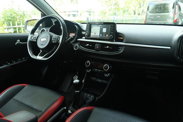 KIA PICANTO 1.2 CVVT GT-LINE 84PK 5-ZITS | CARPLAY | CAMERA | LEDER | KEY-LESS | CRUISE | NAVI | CLIMATE