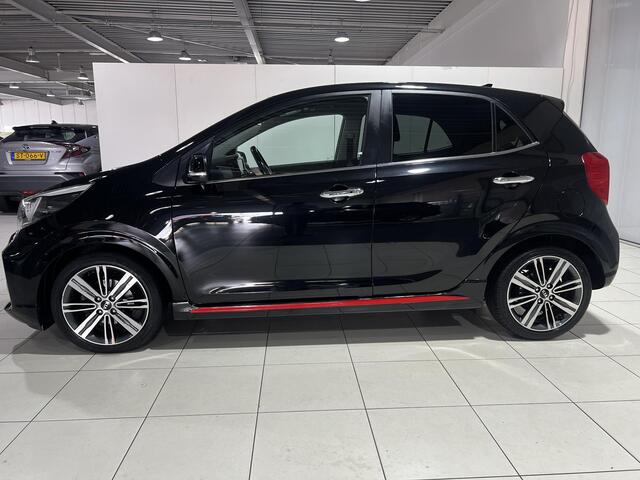 KIA PICANTO 1.2 CVVT GT-Line 84 PK, Stoel en stuur verwarming, Apple Carplay/Android Auto, draadloze telefoonlader.