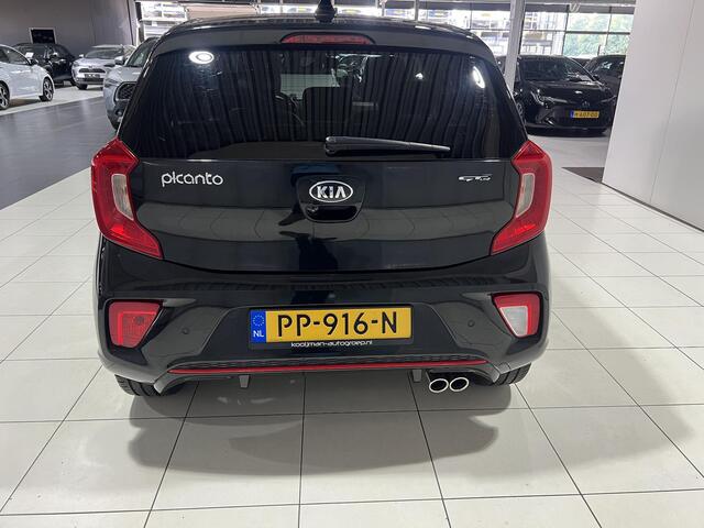 KIA PICANTO 1.2 CVVT GT-Line 84 PK, Stoel en stuur verwarming, Apple Carplay/Android Auto, draadloze telefoonlader.