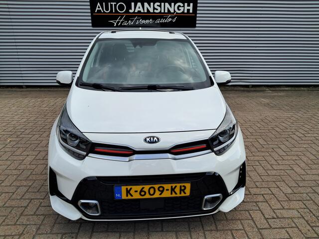 KIA PICANTO 1.0 T-GDi GT-Line 100 pk!! Schuifdak!! Ndl auto!! | Clima | Cruise | LM Velgen | Stuur en stoelverwarming | 1e Eigenaar | Keyless | RIJKLAARPRIJS INCL 12 MAANDEN GARANTIE EN BEURT